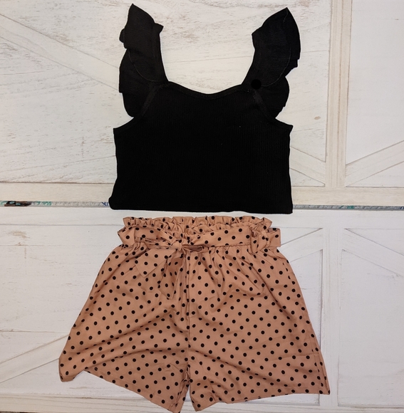 🆕 Outfit 11-12 Year  🆕 Jr Size Tank and shorts combo, smallish medium. - Picture 4 of 8